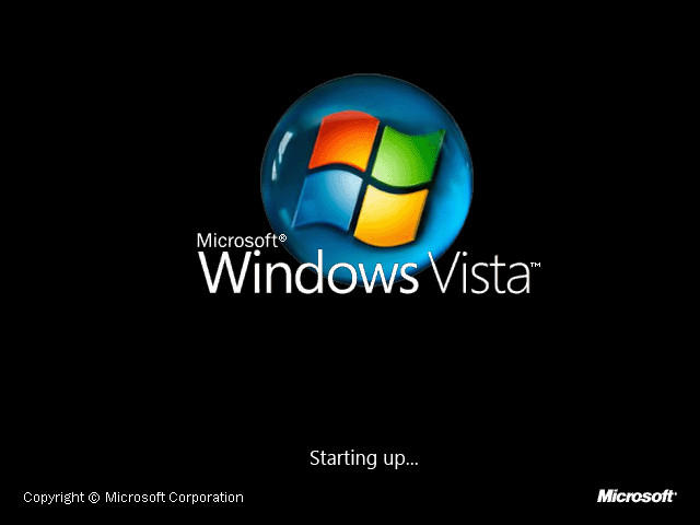 Windows Vista Bootscreen by B-Sign on DeviantArt