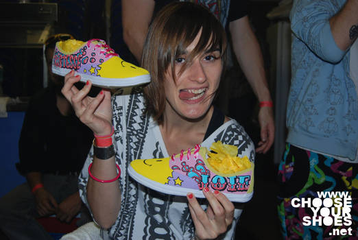 YELLE with Custom Shoes