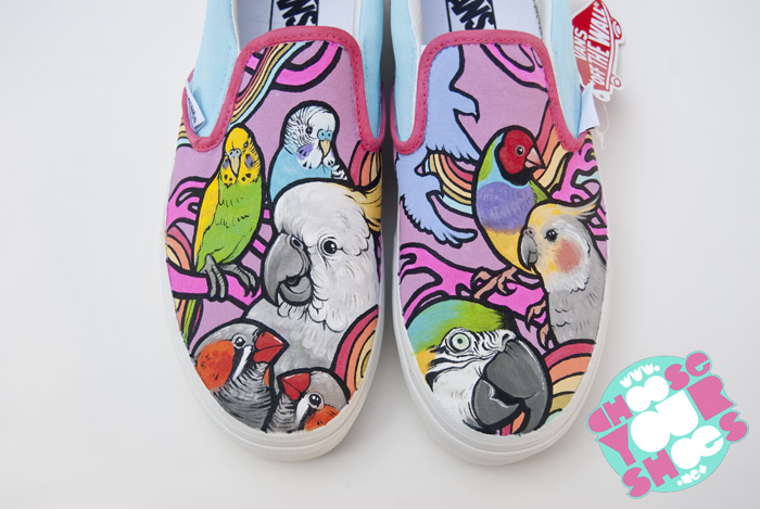 bird shoes