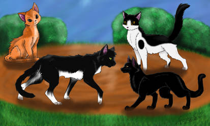 My Cats as Warrior Cats