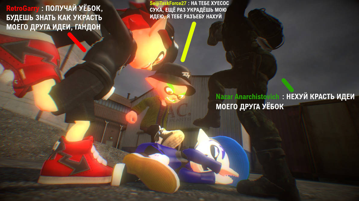Gmod Oc (Gmod/OC) Mustafa beaten by Nazar, Garry and Seiji by NazarTheInfinite ...