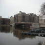 Rainy Day Over the River