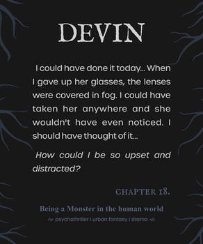 Being a Monster - Chapter 18.