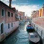 Evening canal