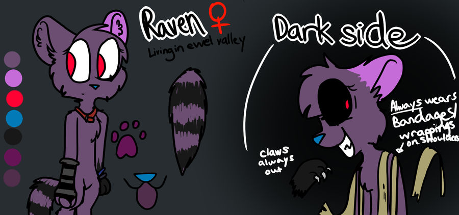 Raven Reference by FKandFriends on DeviantArt