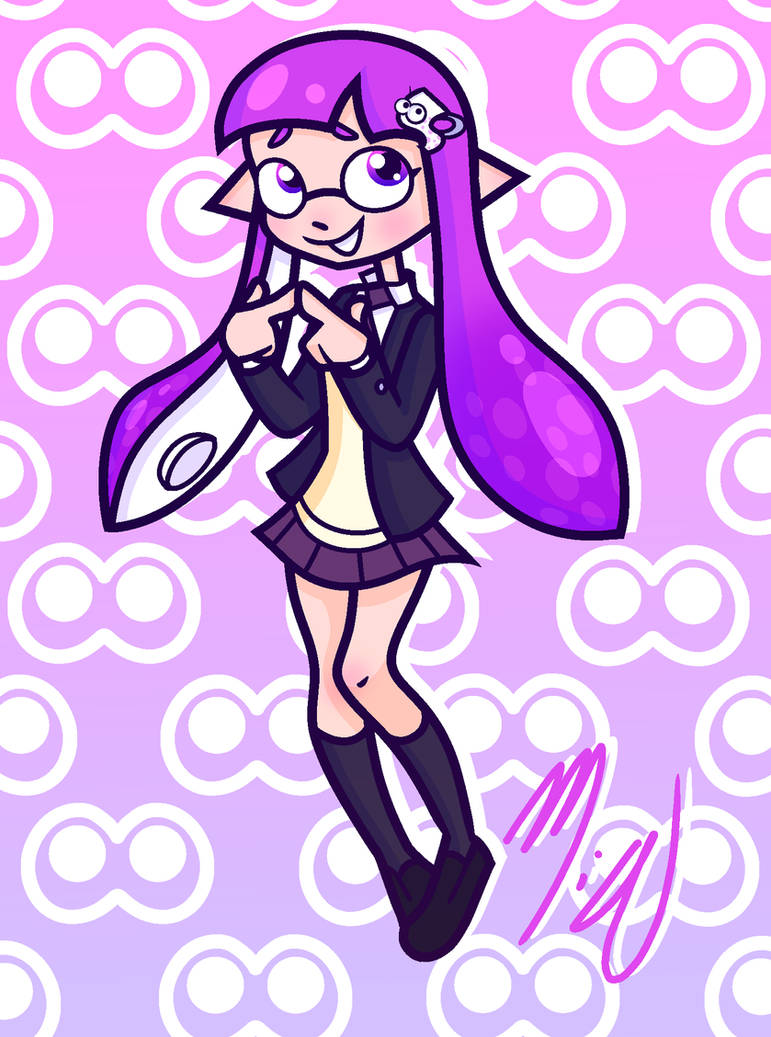 Schoolgirl Inkling by MeeyersPrezz on DeviantArt