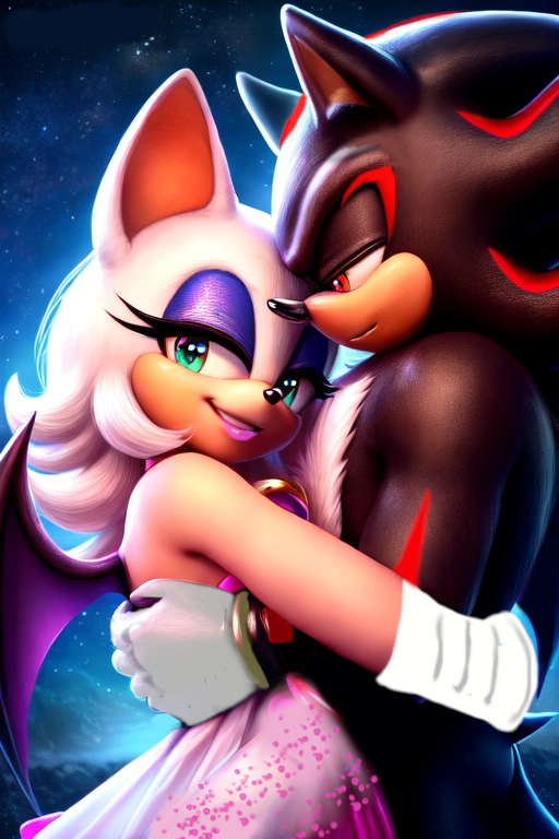 Robe Rouges Fan Art Rouge and Shadow - I will always protect you by FantasyxFan on DeviantArt