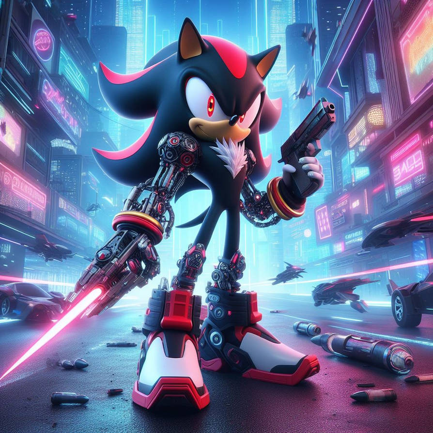 Shadow The Hedgehog - Cyborg by FantasyxFan on DeviantArt