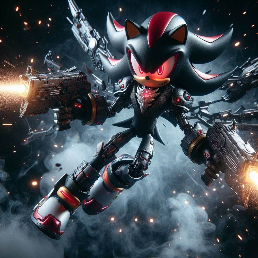 Shadow The Cyborg - On the hunt by FantasyxFan on DeviantArt