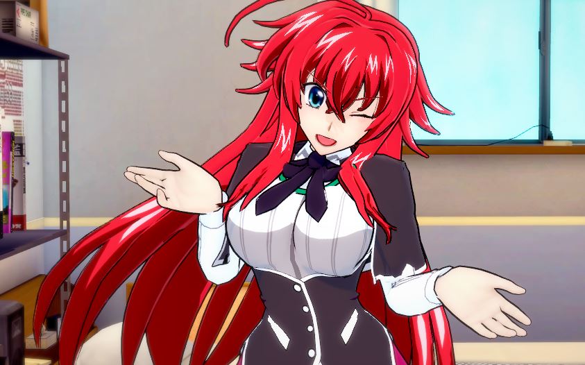 3D - Rias Gremory High School DXD 3 by CrissVegetto on DeviantArt