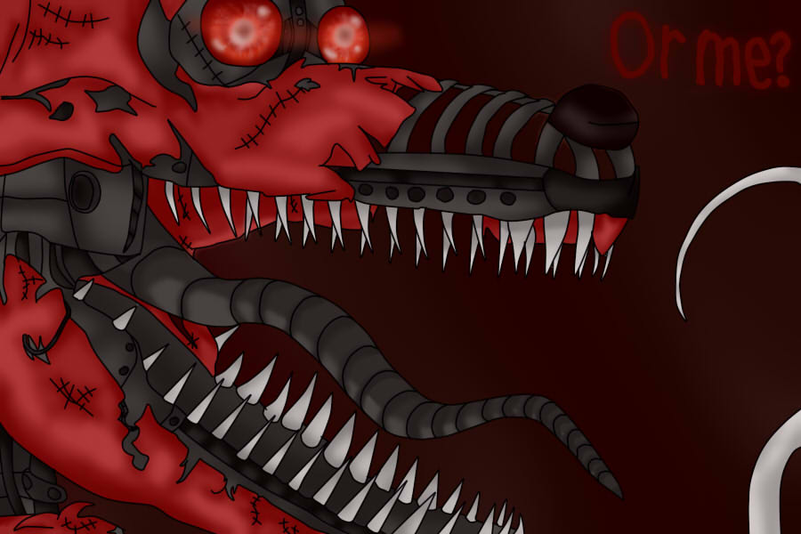 How to Draw Nightmare Foxy  Five Nights at Freddy's 