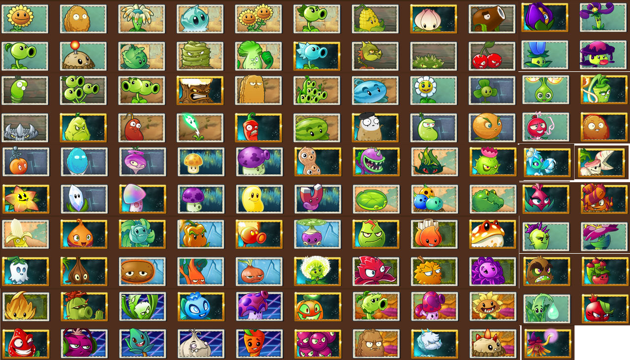 Pbo2 Seeds Plants vs. Zombies 2 Seed Packets (version 5.6.1) by ...