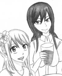 Lucy and Erza