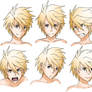 Character Concept - Blue Expressions