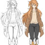 Character Concept - Alyss - Original Outfit ver