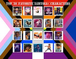 Top 20 favorite LGBTQIA+ characters