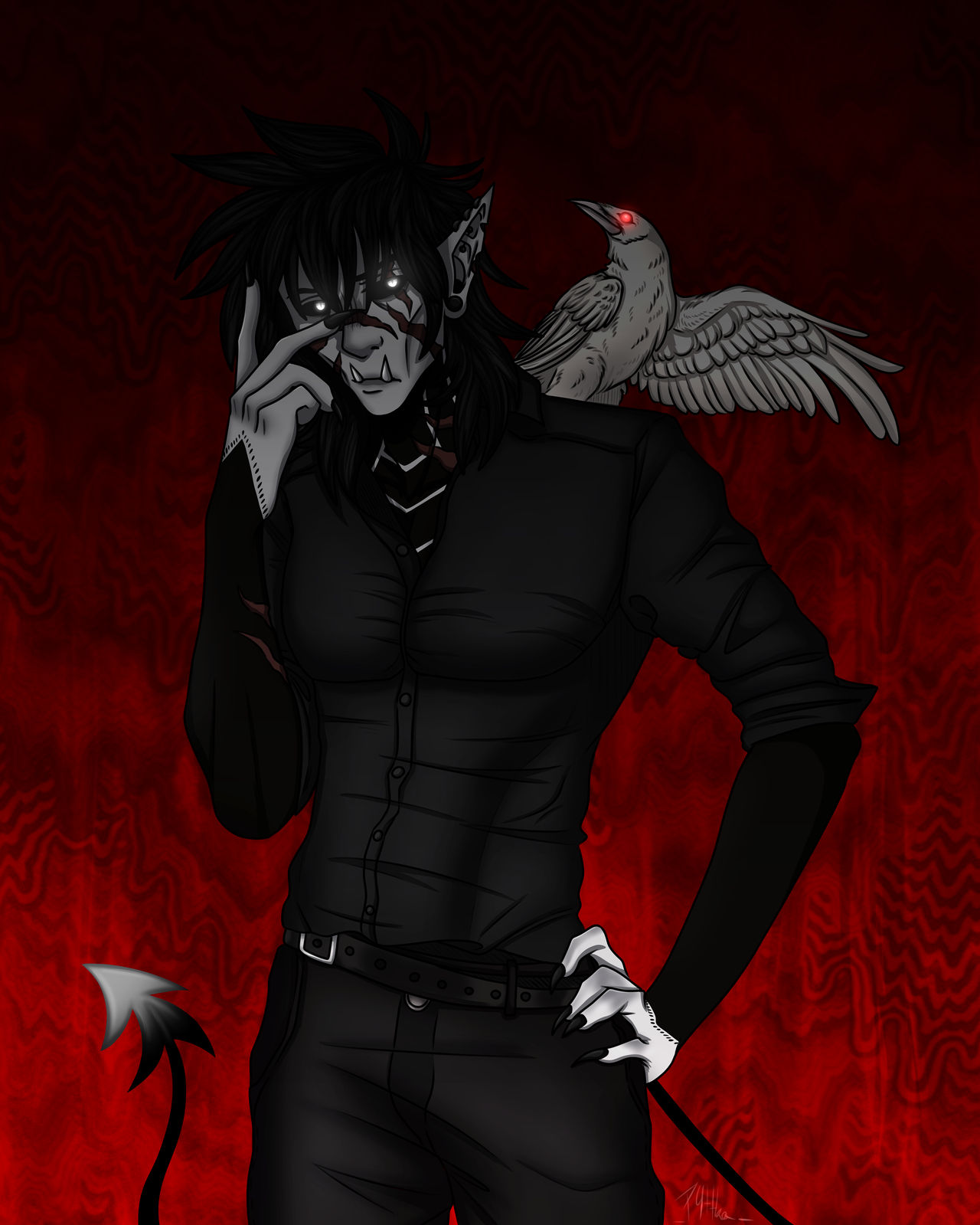 Devil Computer Oc DEVIL (OC) by Szczerbek on DeviantArt
