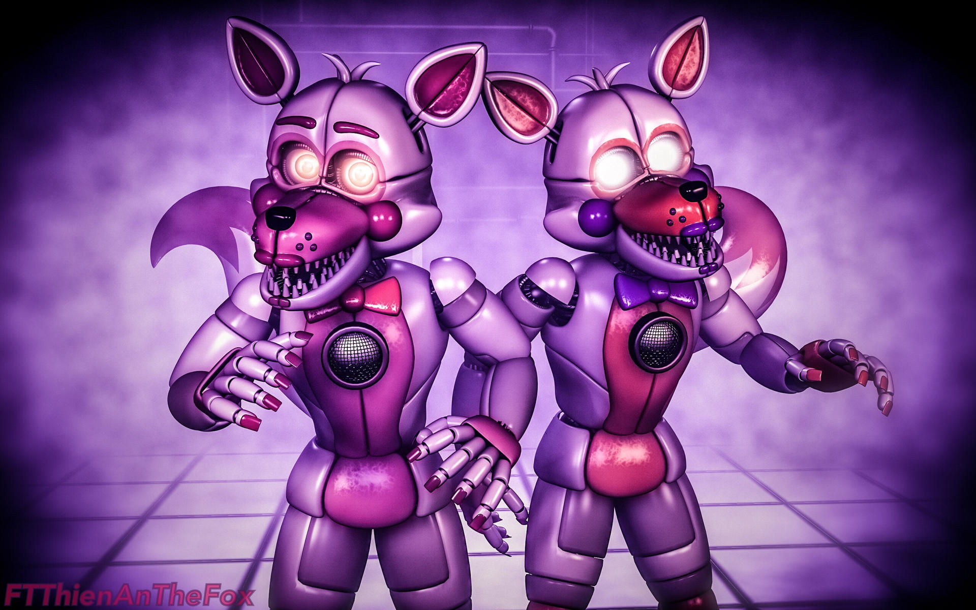 Fun Time Fox Funtime Fox (C4D/FNAFSL) by FTThienAn on DeviantArt