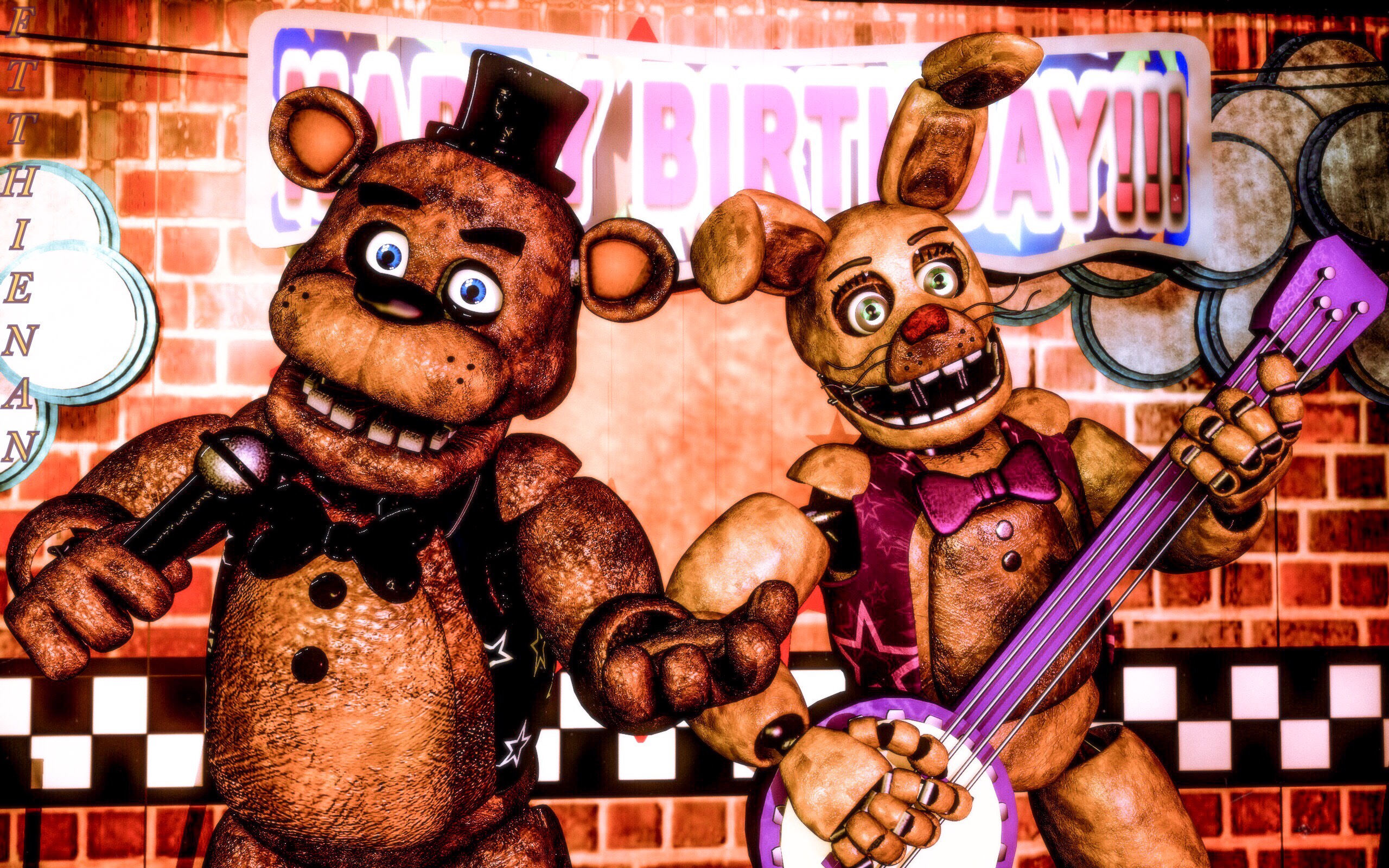 ArtStation - Fredbear's Family Diner prologue Fredbear