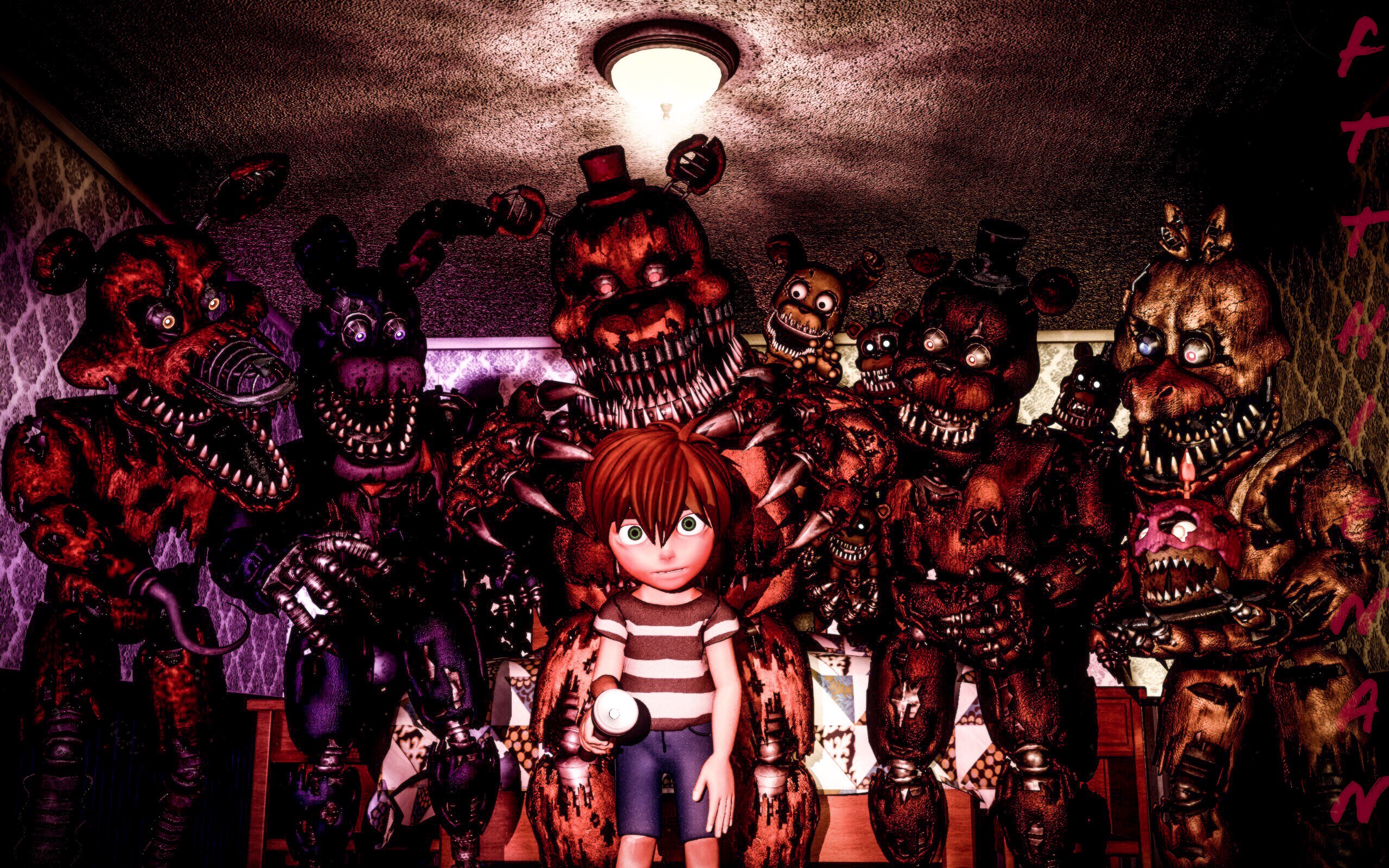 Five Nights At Freddy's 4: Nightmare, Fear by CawthonHollywood on DeviantArt