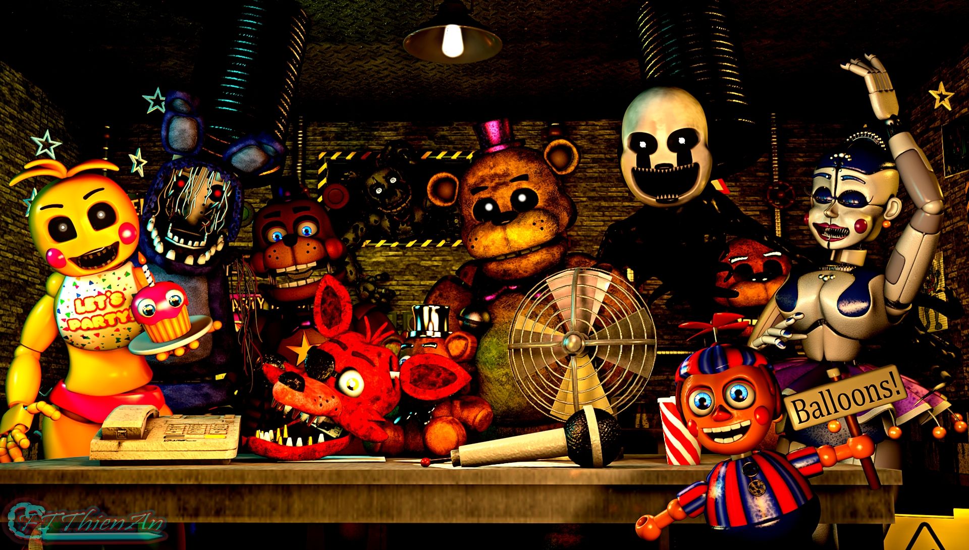 Ultimate Custom Night (3rd Anniversary) by A-006 on DeviantArt