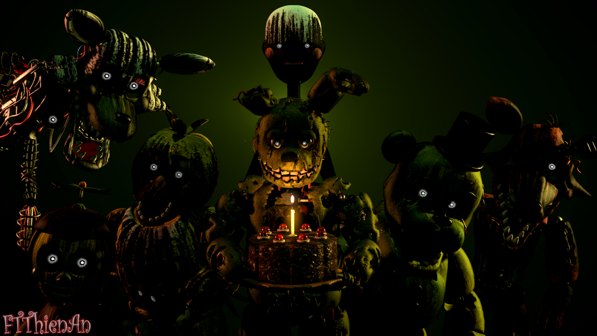 Three nights at tammy's todos os animatronics by arthurzinho2006 on  DeviantArt