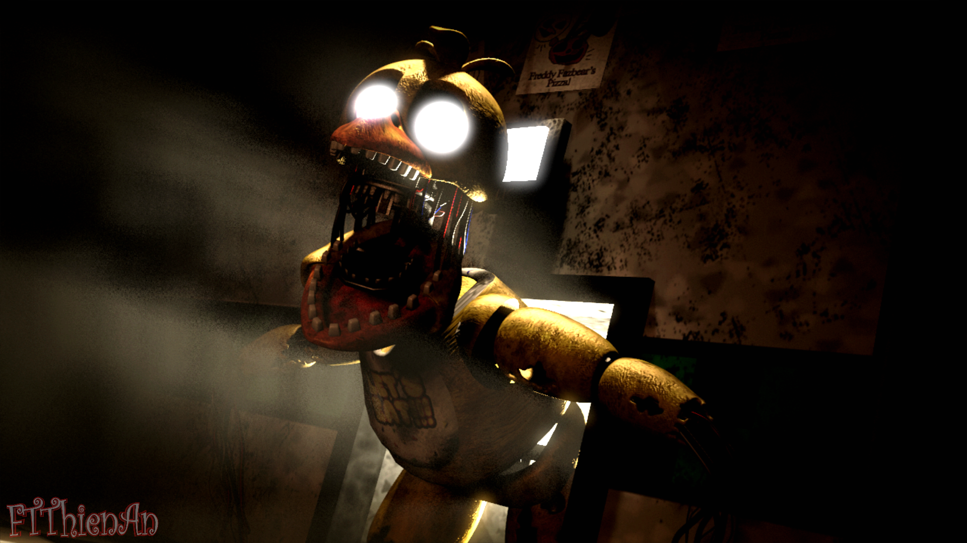 fixed withered chica v3 by 365Speedbonnie on DeviantArt