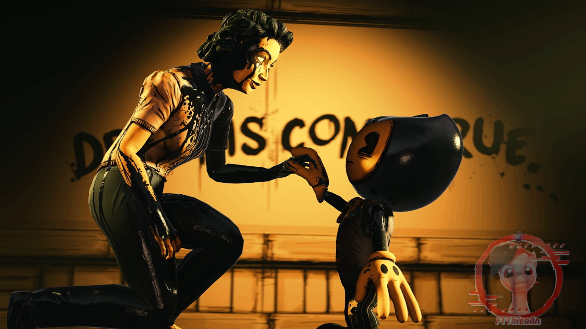 EXPERIMENT 44  Bendy and the Dark Revival by Kauflee on DeviantArt