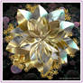 gold flower layettes