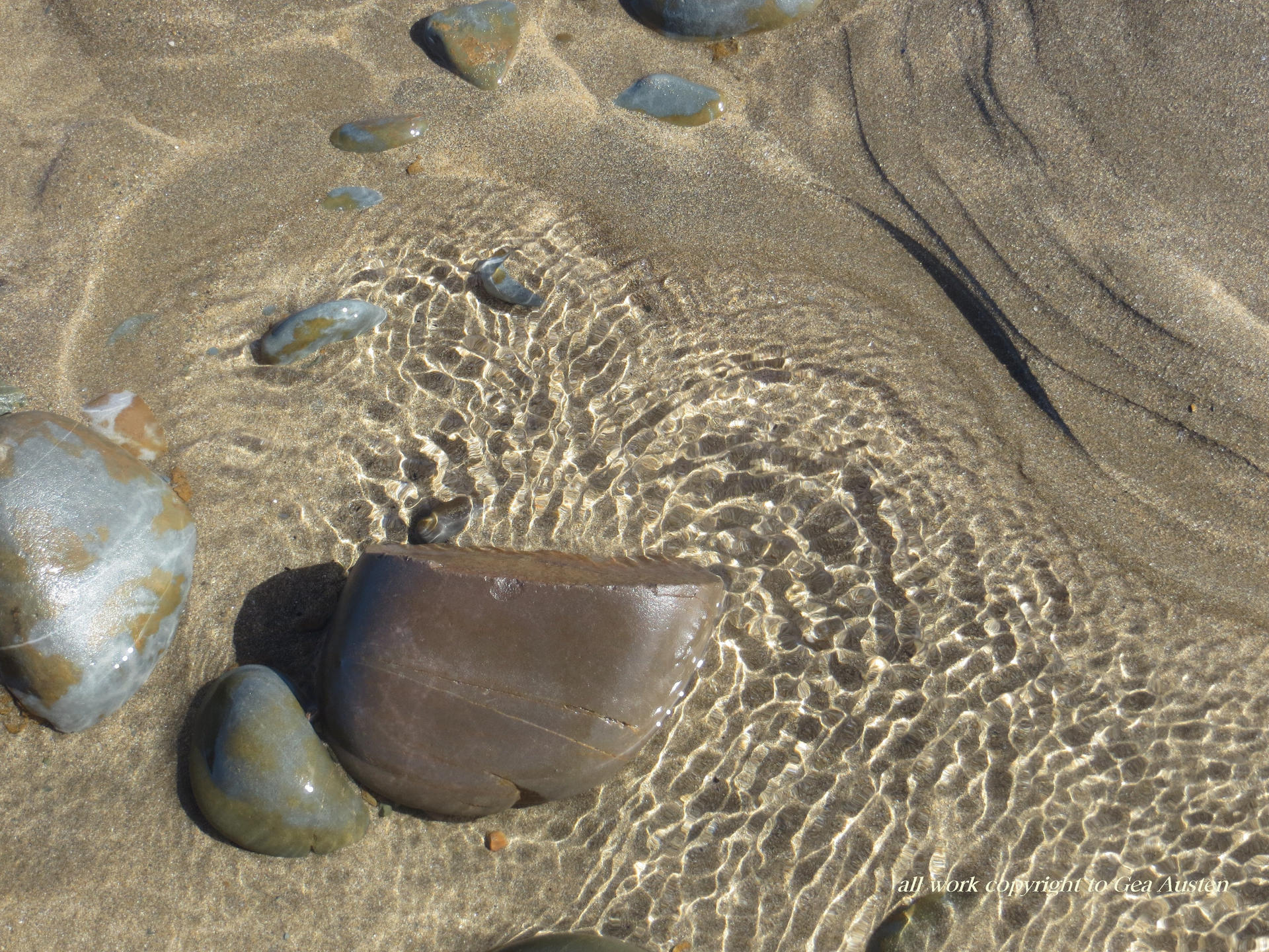 Westward Ho! Low tide .. North Devon