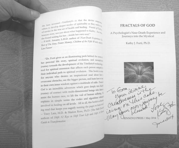 FRACTALS OF GOD BY KATHY J. FORTI ... signed editi