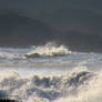 Stormy waves ,Kipling Tors.Westward Ho!