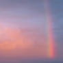 Rainbow over the Atlantic