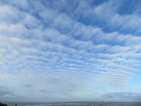 Clouds today over North Devon