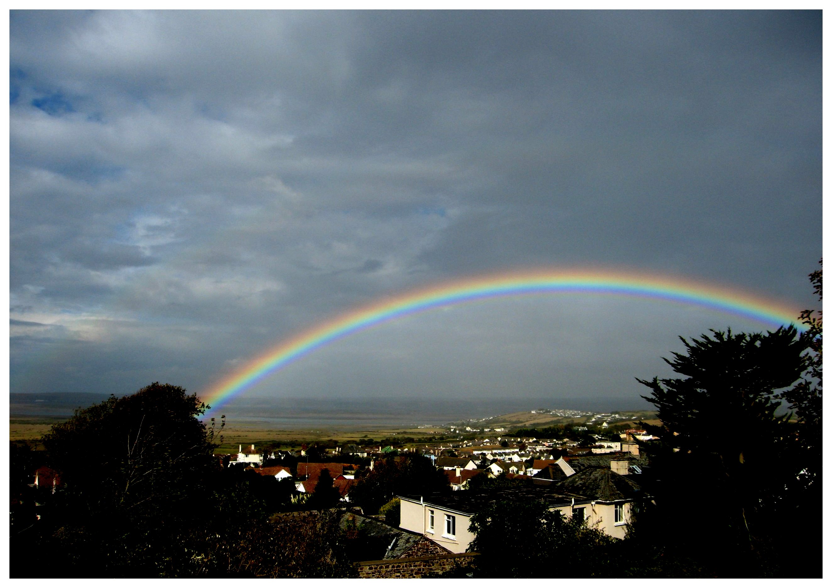 RAINBOW FROM MY HOUSE