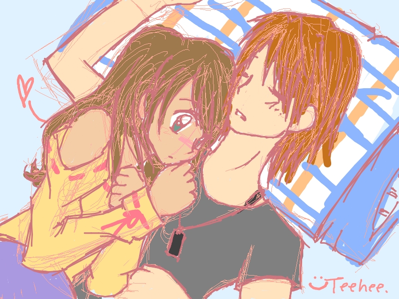 Anime Couple Cuddle Together by LfurvnQ on DeviantArt Anime Couple Cuddle Together by LfurvnQ on DeviantArt