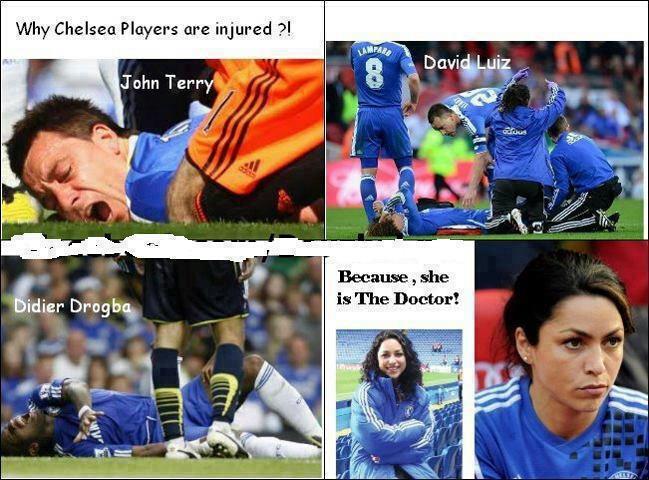 The reason of Chelsea injuries !!