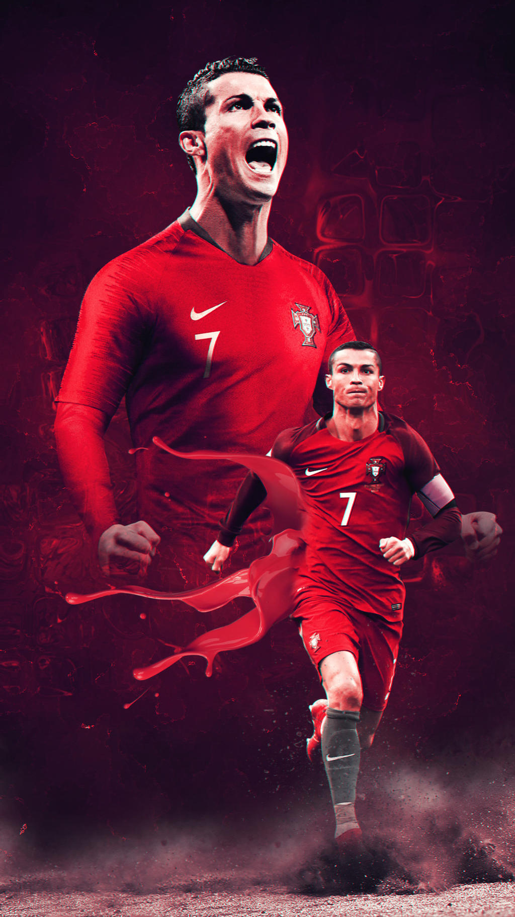 Cristiano Ronaldo - HD Wallpaper by Achu17 on DeviantArt