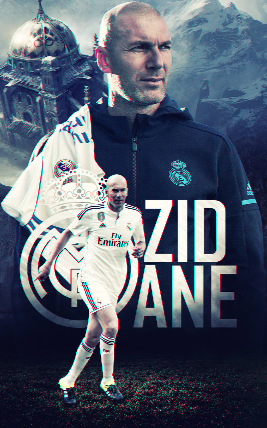 Zinedine Zidane - HD Wallpaper by Achu17 on DeviantArt