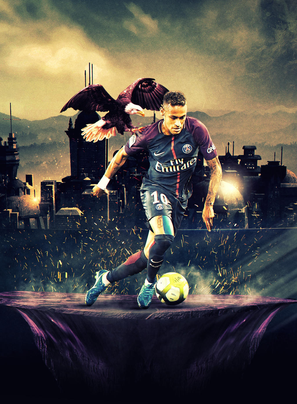Neymar - HD Wallpaper by Achu17 on DeviantArt
