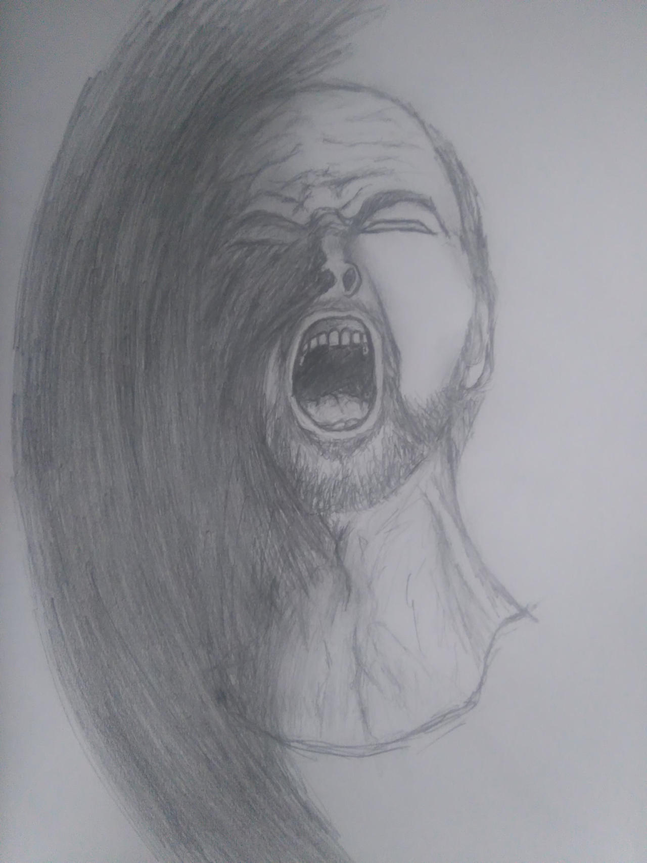 Despair Sketch in Pencil by TetsugakuInu on DeviantArt