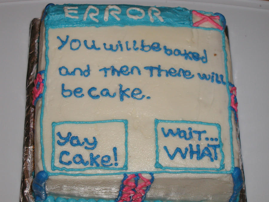 Defective Custom Cake ERROR Cake by Sukiki-chan on DeviantArt