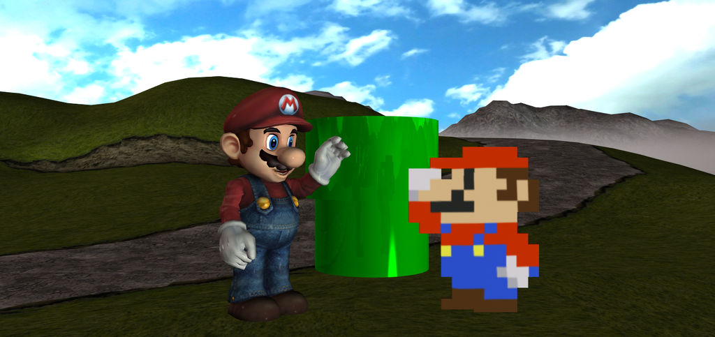 Mixels Meet Mario Mario meets Mario by TheBlackNova on DeviantArt