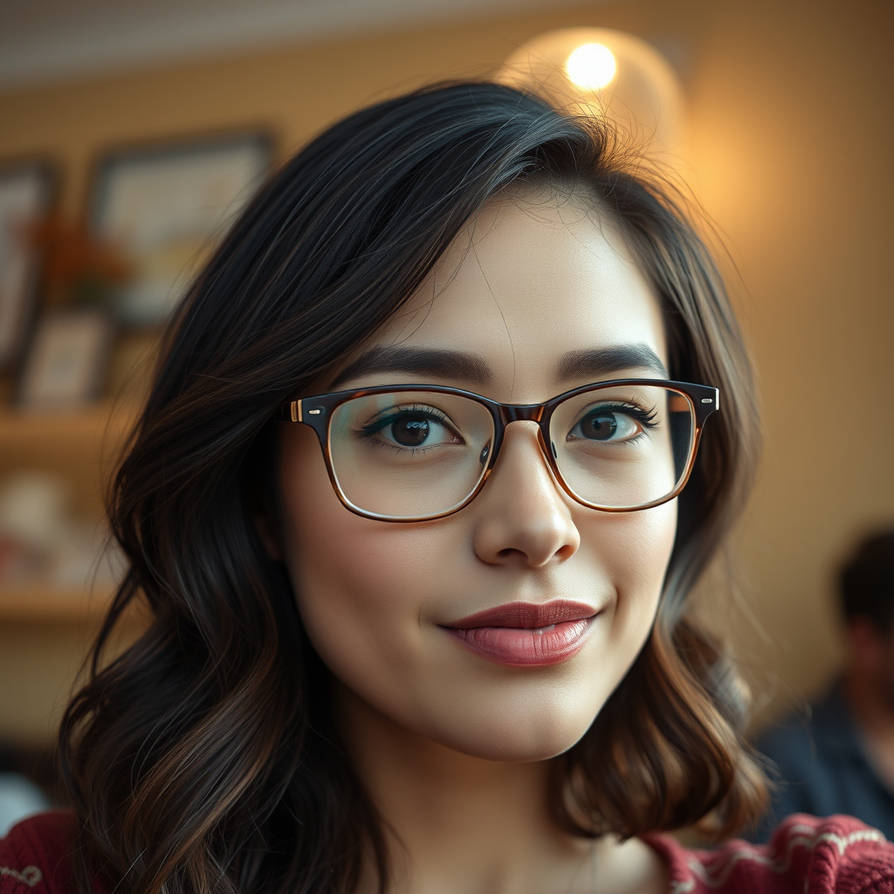 Generate a photorealistic, cinematic selfie by dexdesign2002 on DeviantArt
