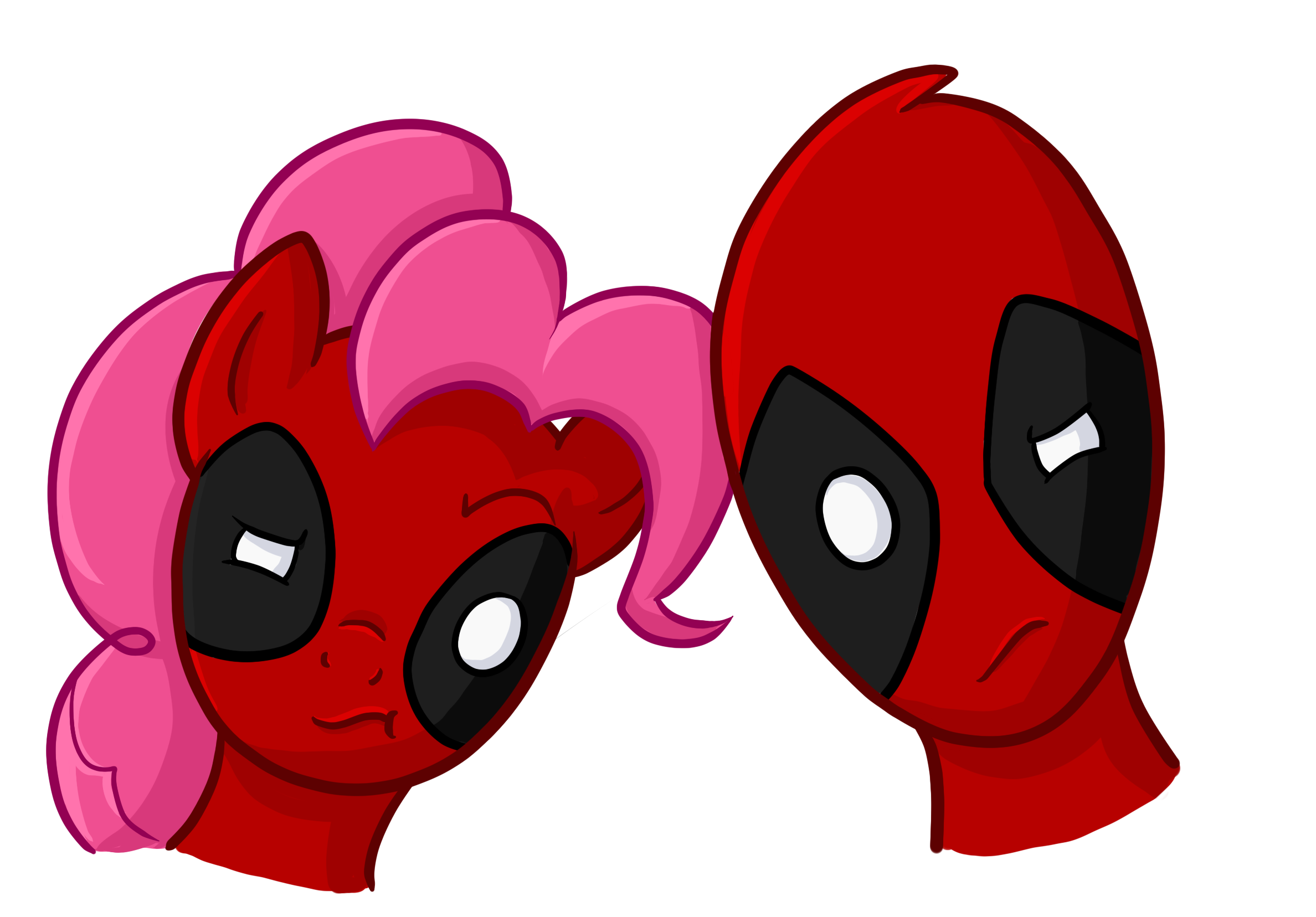 Pinkie Pie and Deadpool