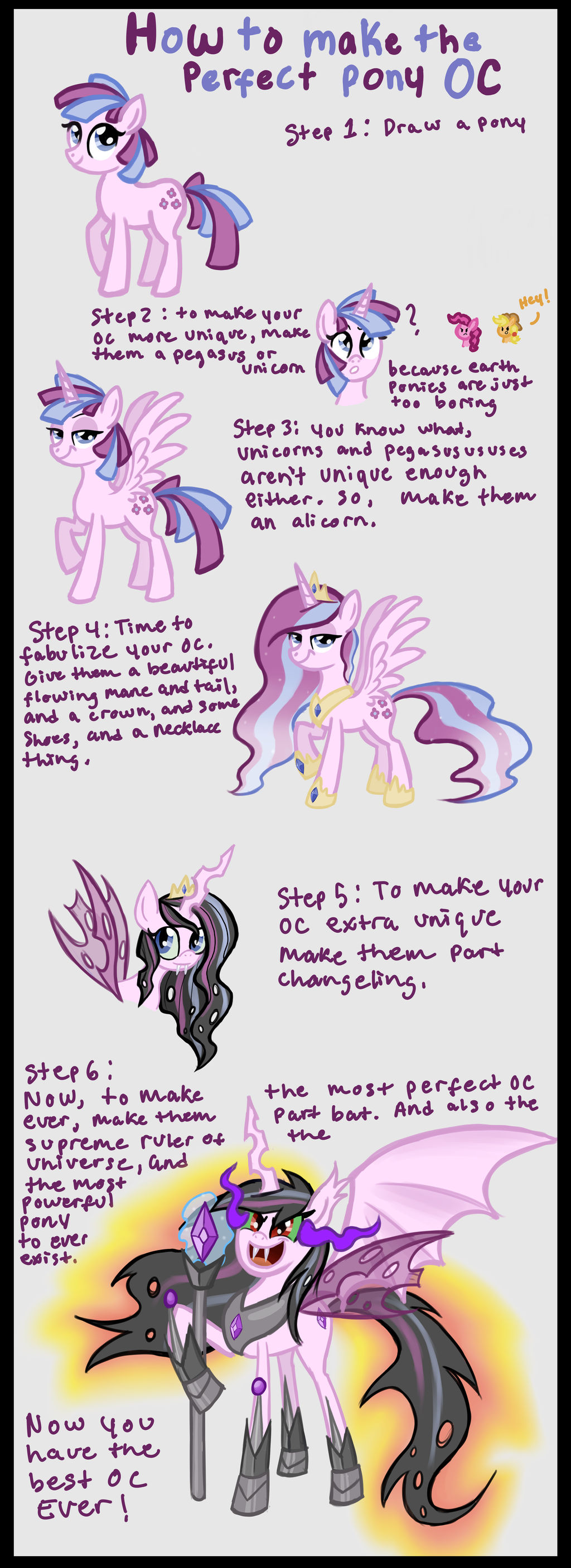 How To Make The Perfect Pony OC By TheCheeseburger On DeviantArt how-to-make-the-perfect-pony-oc-by-thecheeseburger-on-deviantart