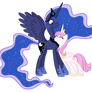 Celestia and Luna Color Swap