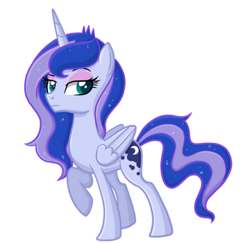 Equestria Girls Luna Pony Version