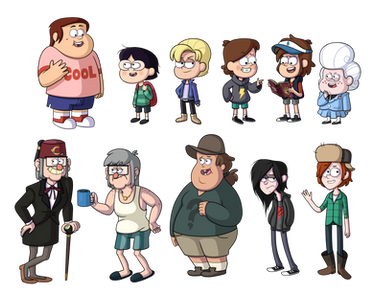 Gravity Falls Genderswap