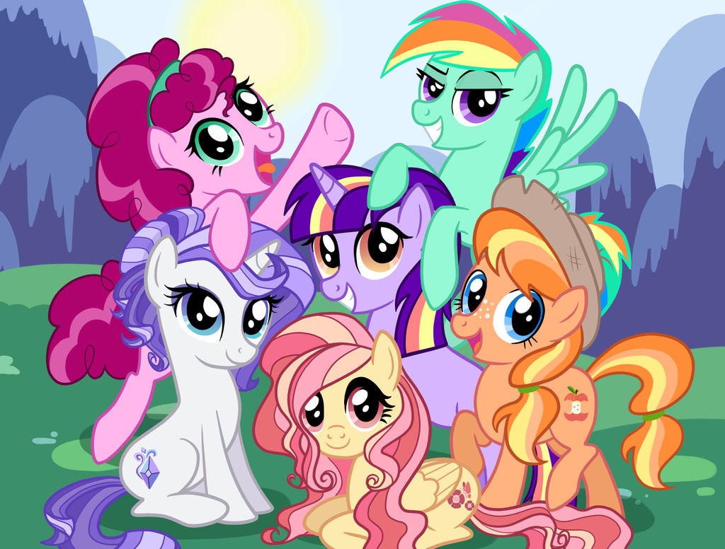 Alternate Universe Mane 6